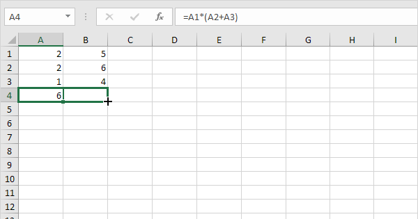 what are in excel formulas